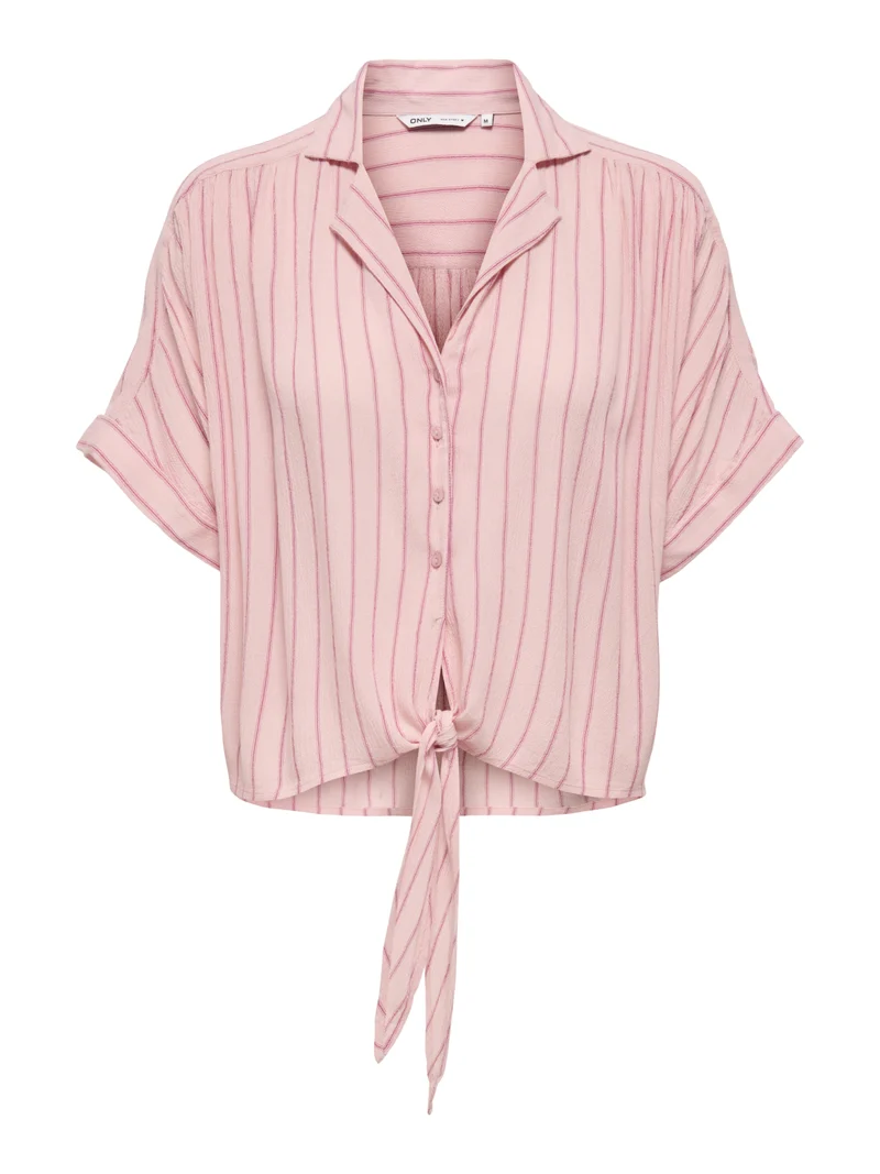 Bluse mit Knoten-Detail