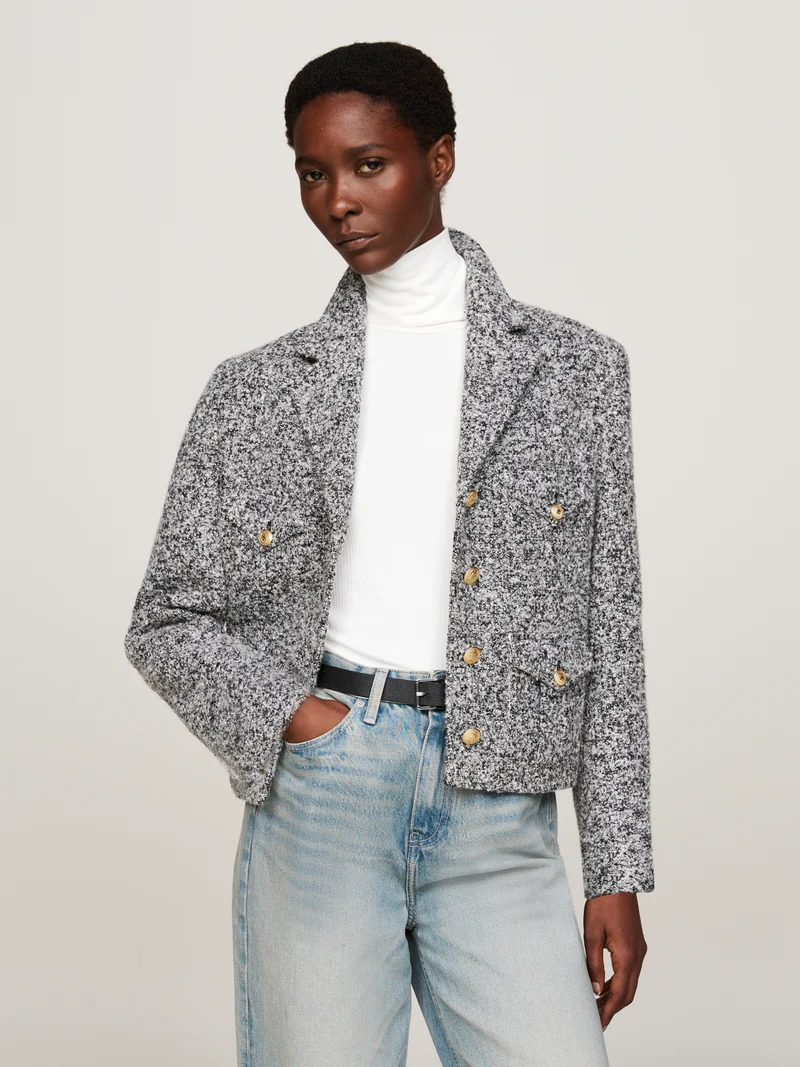 Bouclè-Jacke