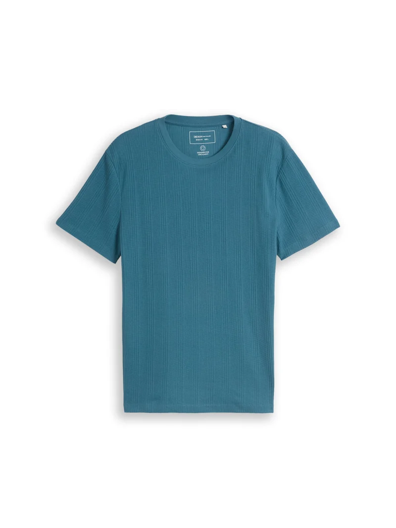 T-Shirt in Unifarben