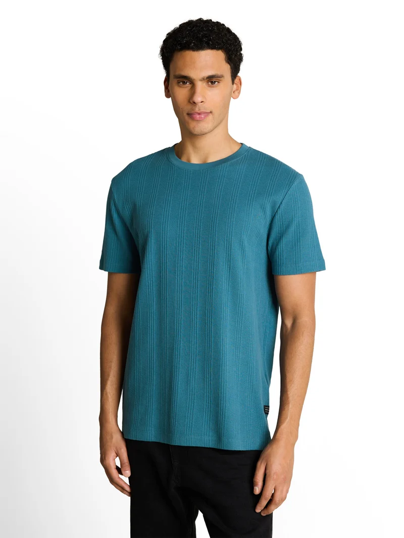 T-Shirt in Unifarben