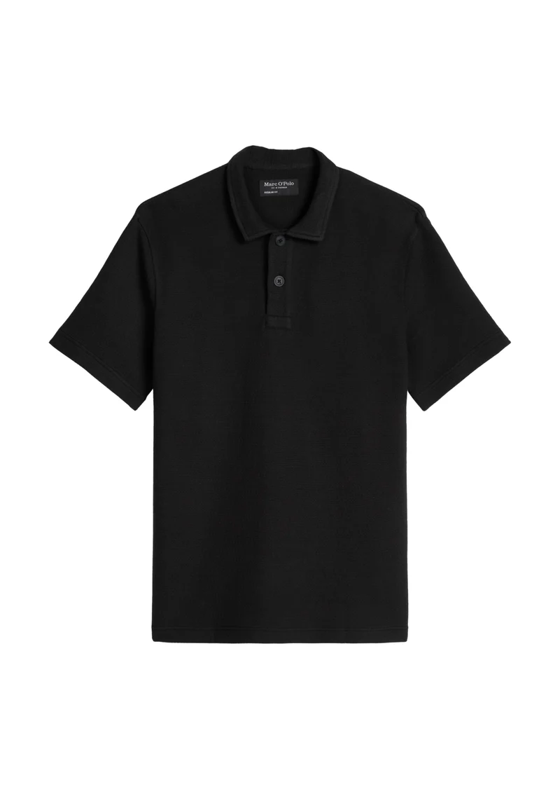 Poloshirt mit feiner Struktur
