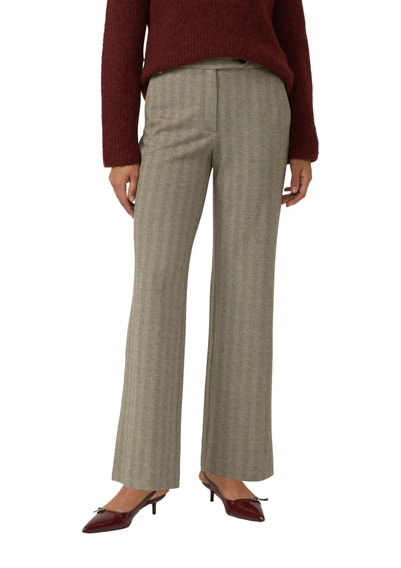 Stoffhose aus Interlock-Jersey