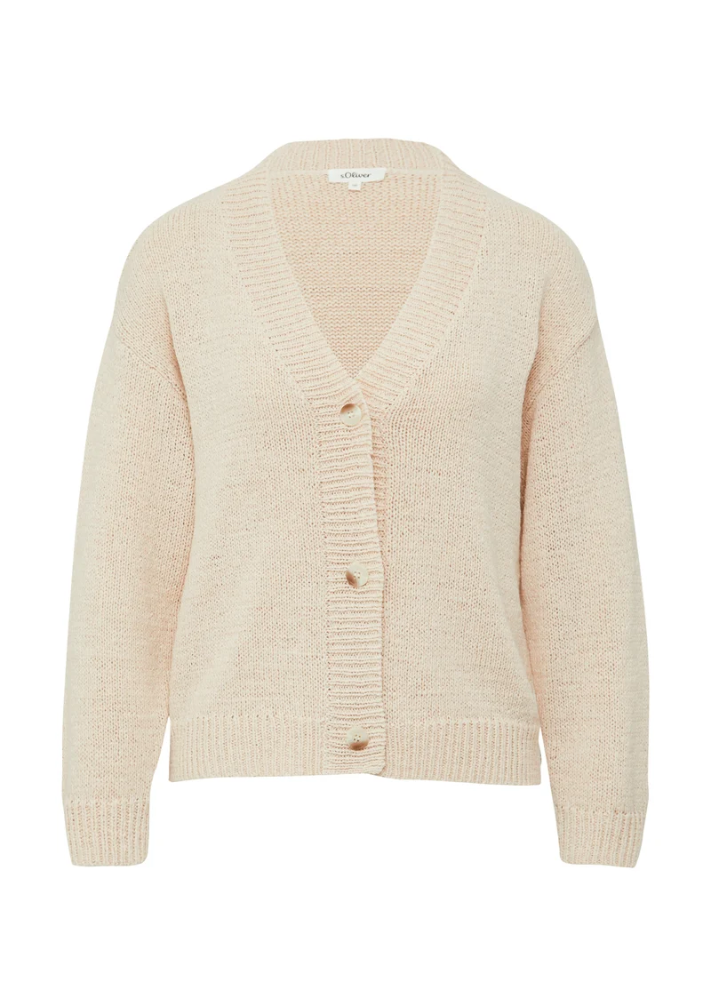 Strickjacke im Relaxed Fit