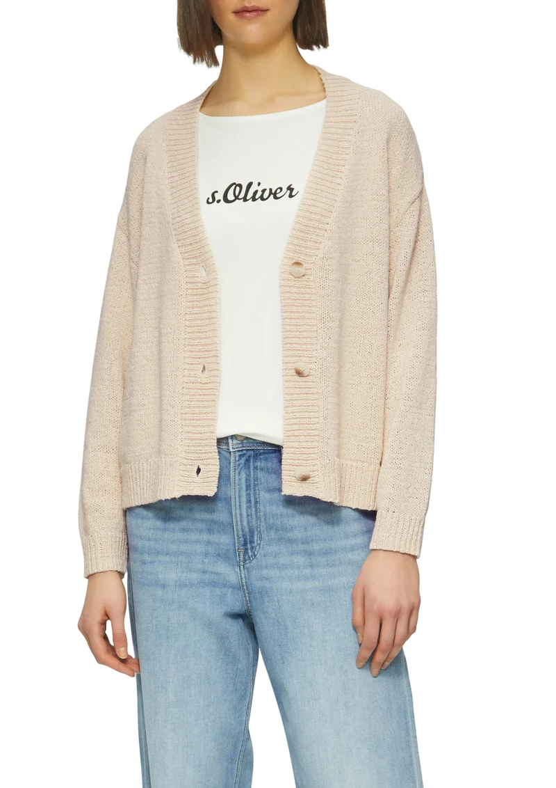 Strickjacke im Relaxed Fit