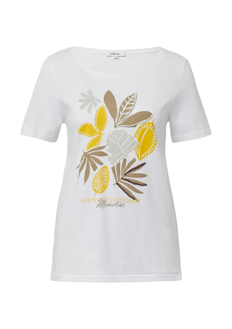 T-Shirt mit Frontprint
