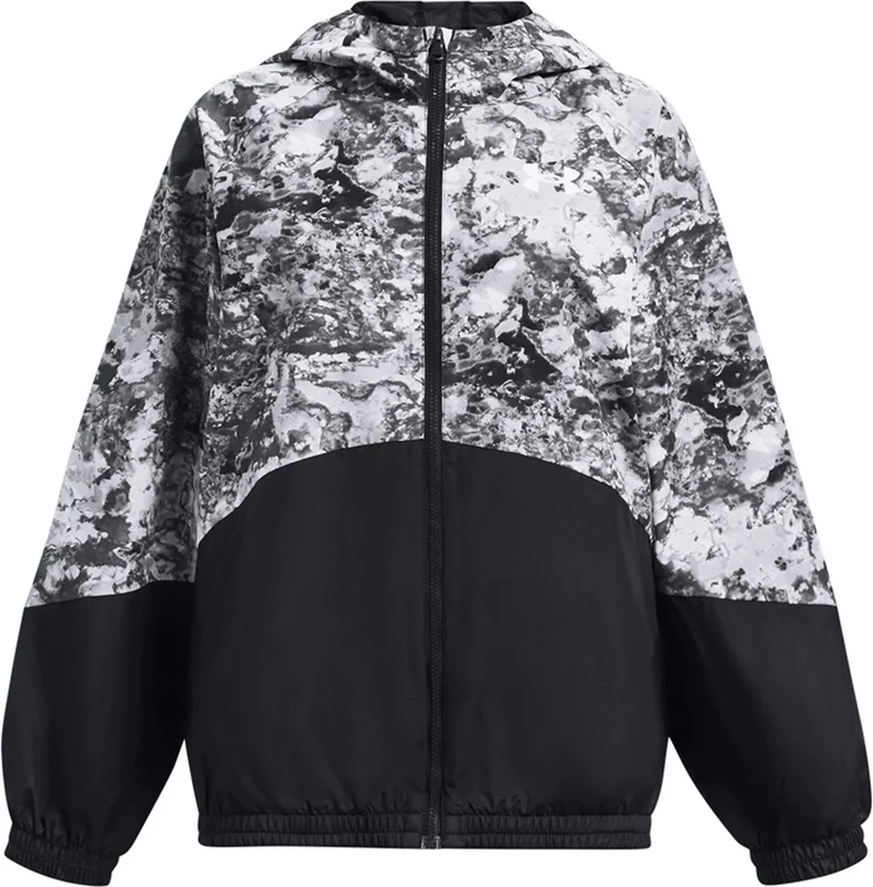 WOVEN FZ JACKET-BLK