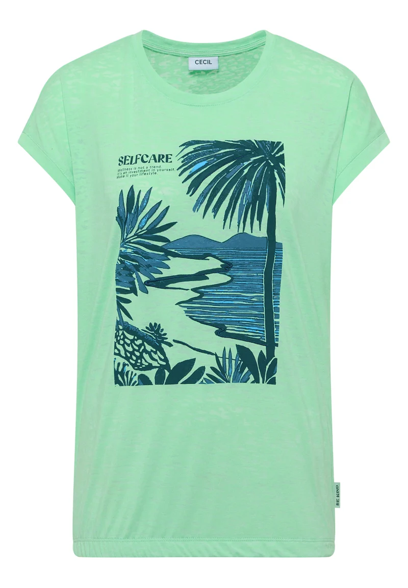 T-Shirt mit Frontprint