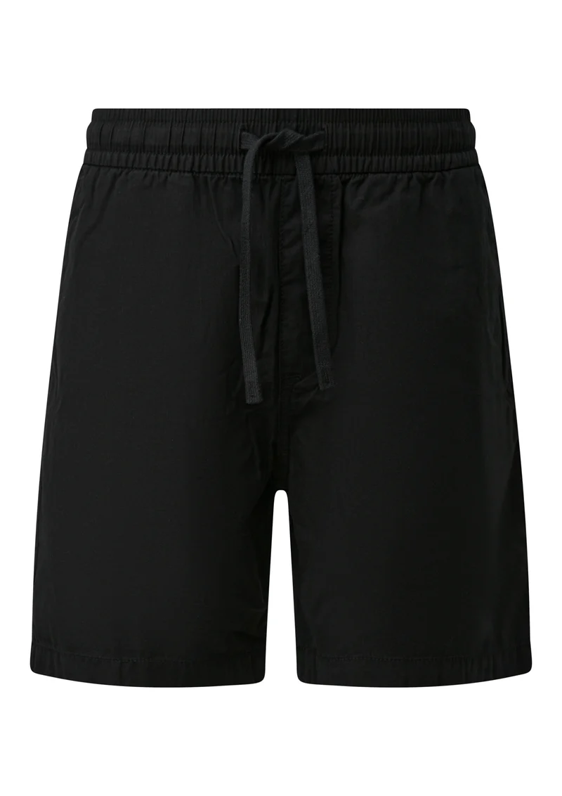 Joggershorts aus Leinenmix