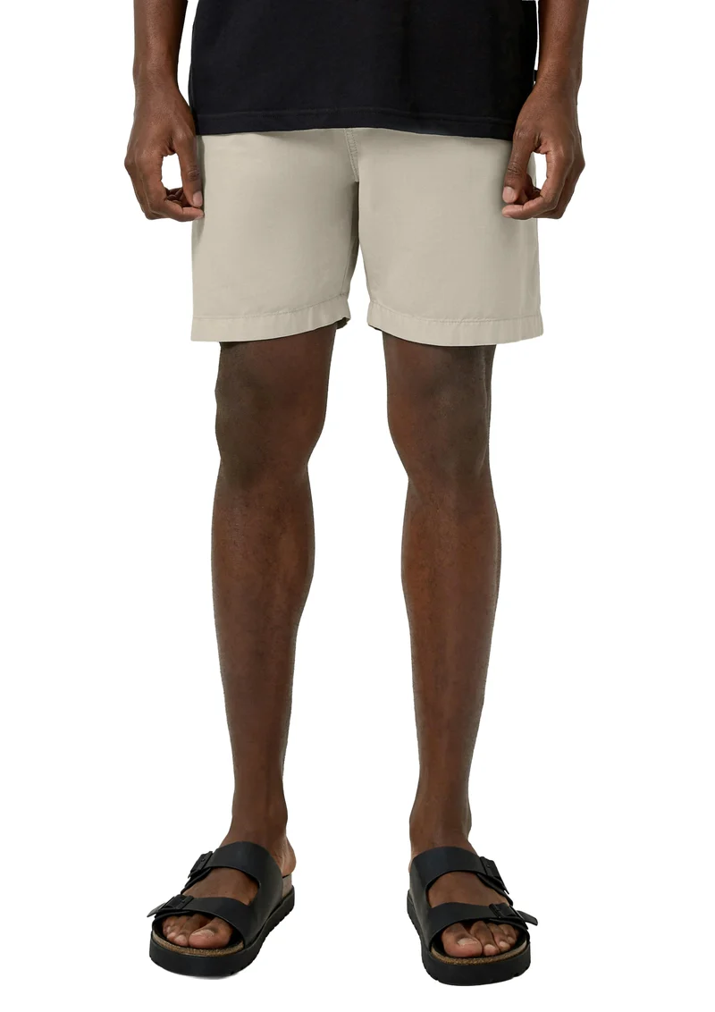 Joggershorts aus Leinenmix