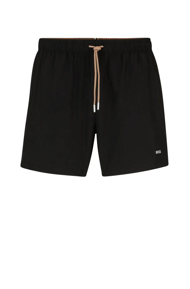 TIO Badeshorts mit Logo Detail