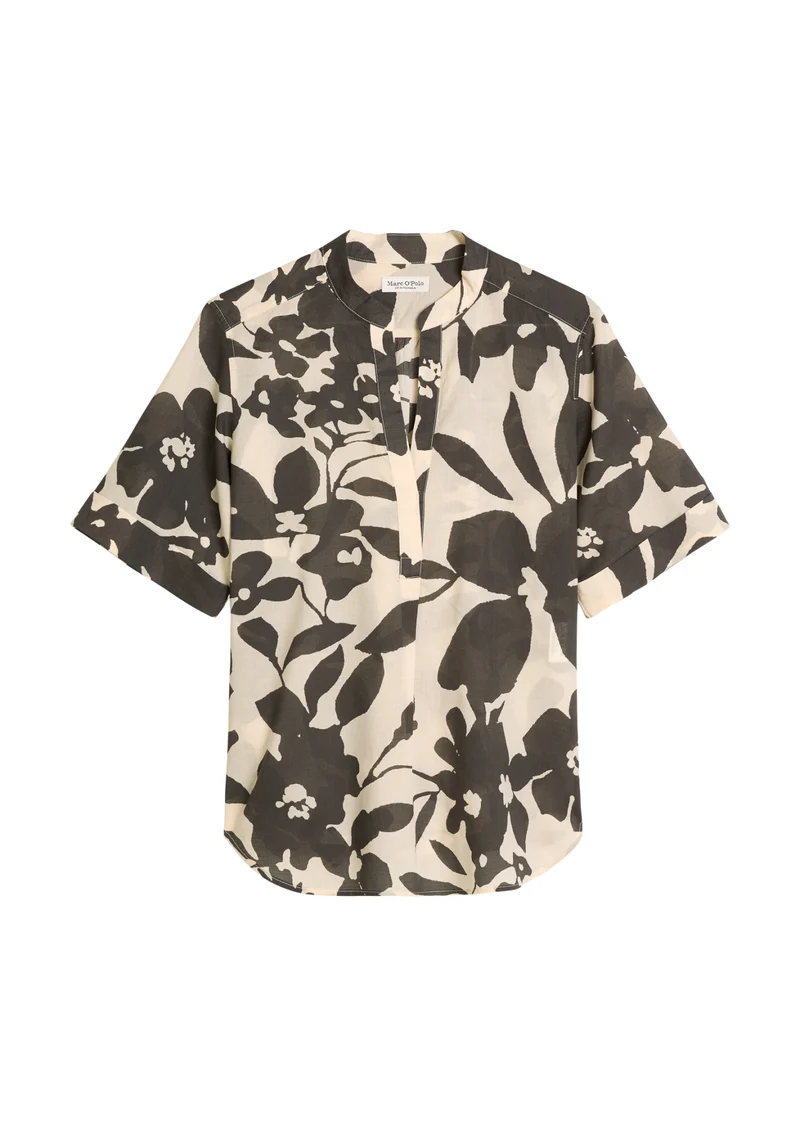 Bedruckte Bluse Relaxed Fit