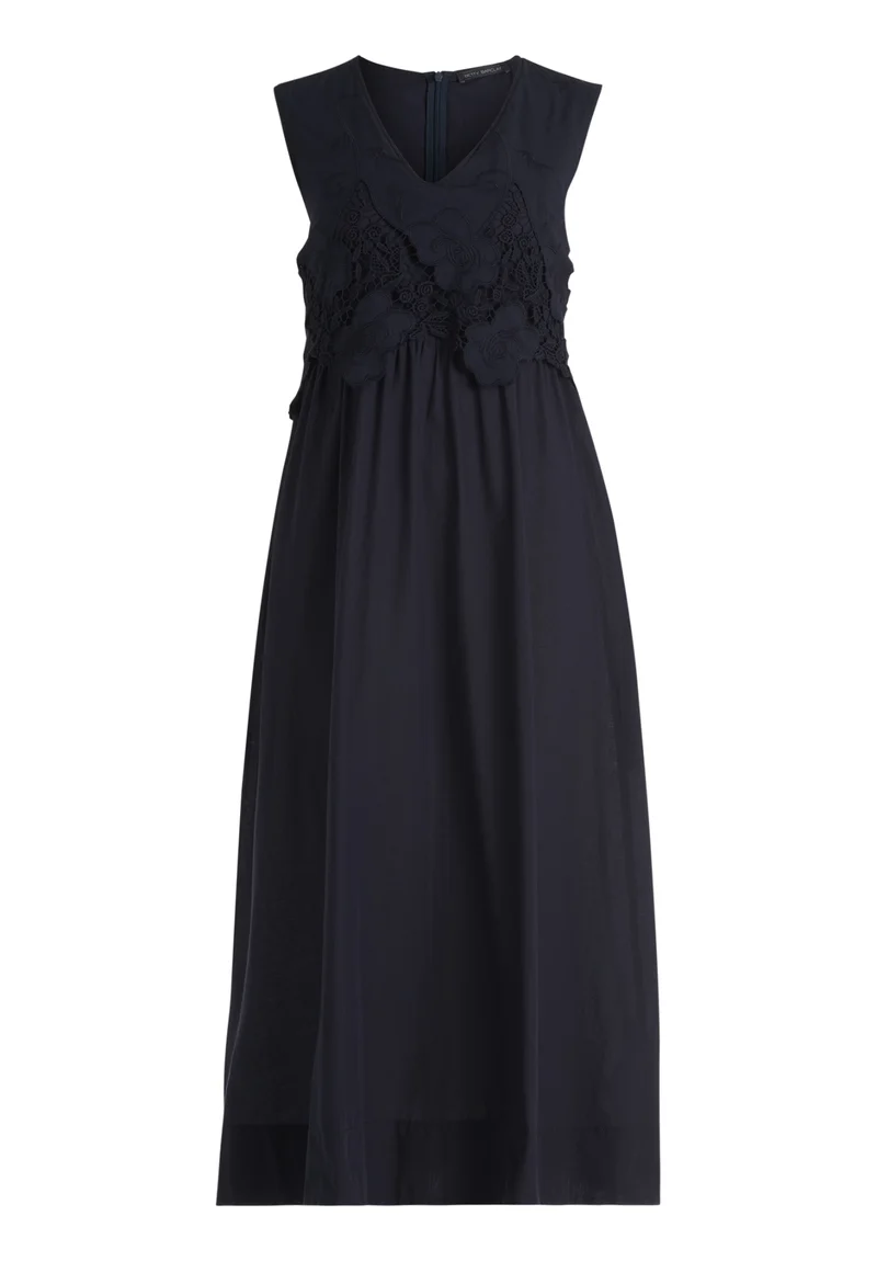 Midikleid mit V-Ausschnitt