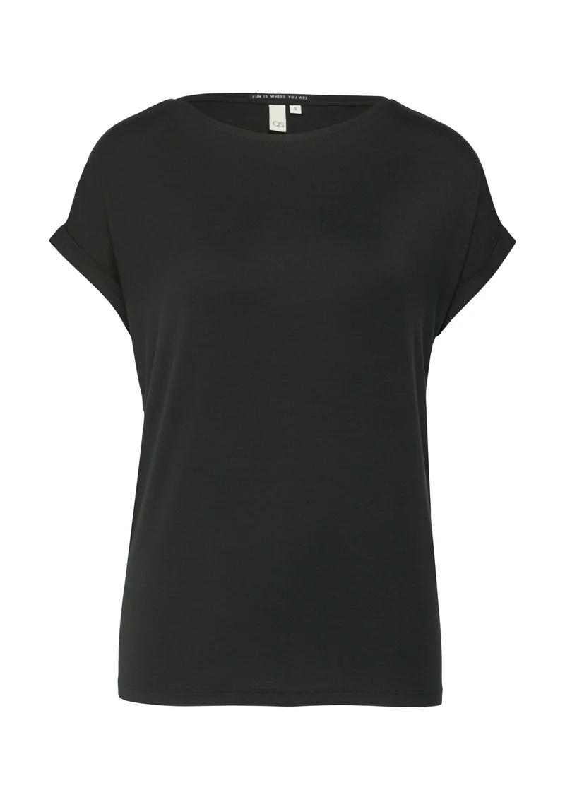 Loose Fit-Shirt im Lyocellmix