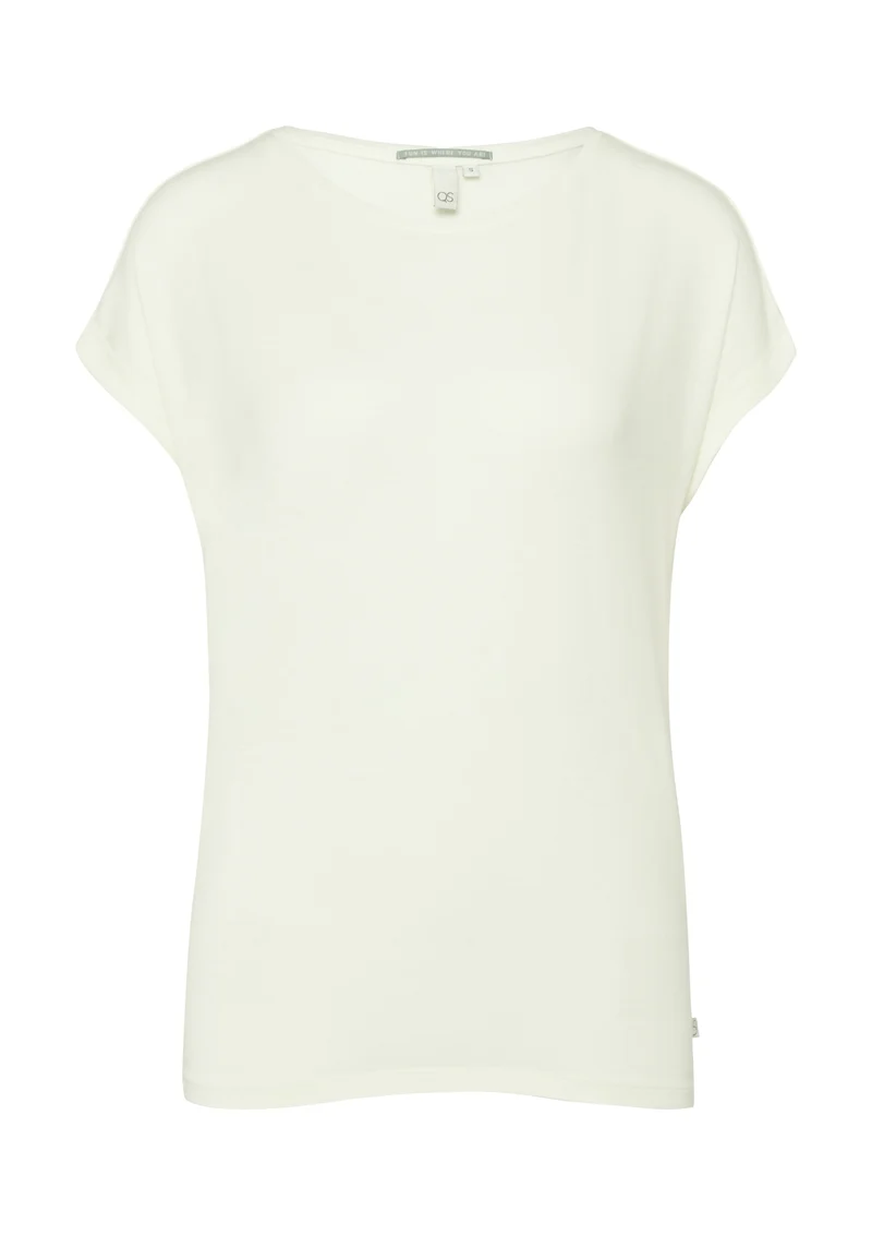 Loose Fit-Shirt im Lyocellmix