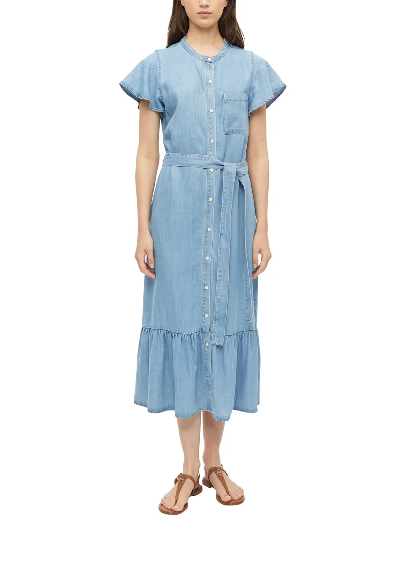 Denimkleid aus Lyocell Relaxed Fit