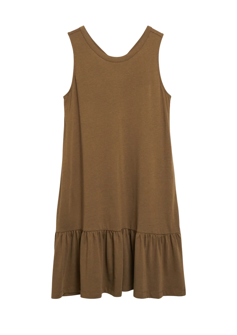 Jersey-Kleid mit Rücken-Detail