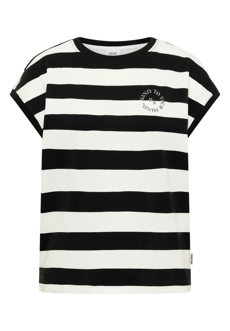 T-Shirt mit Streifen