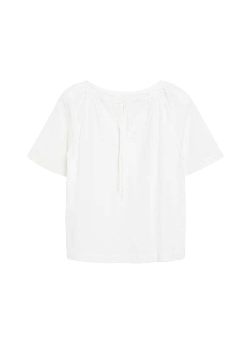 Bluse aus Leinenmix