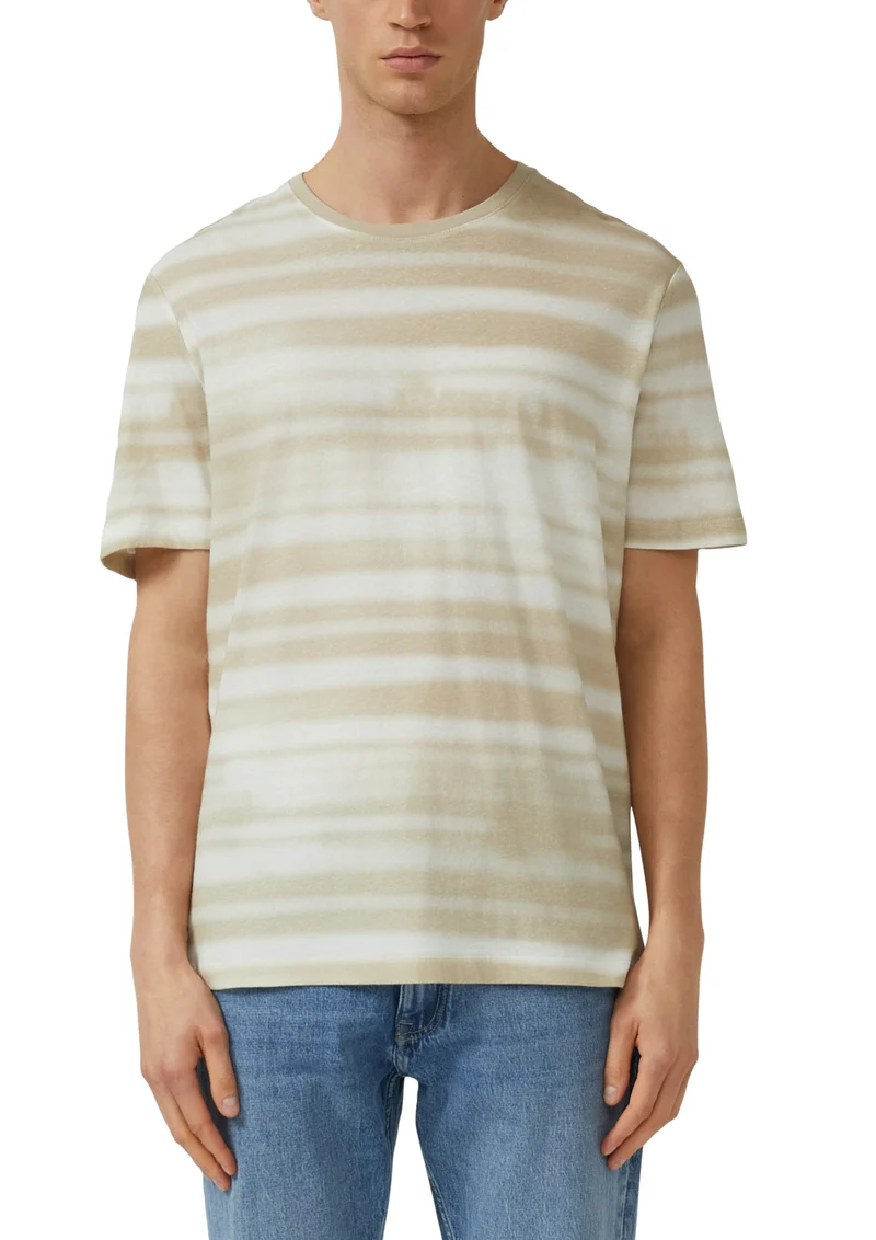 T-Shirt aus Leinenmix