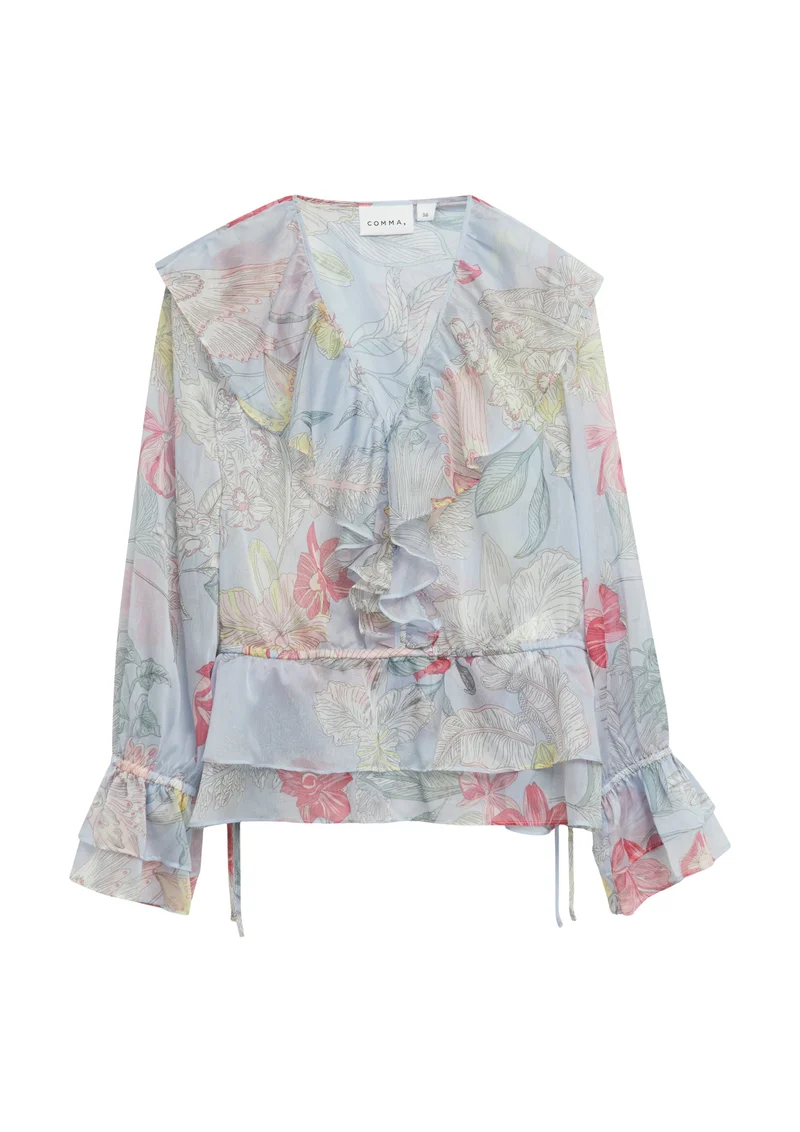 Feminine Chiffonbluse