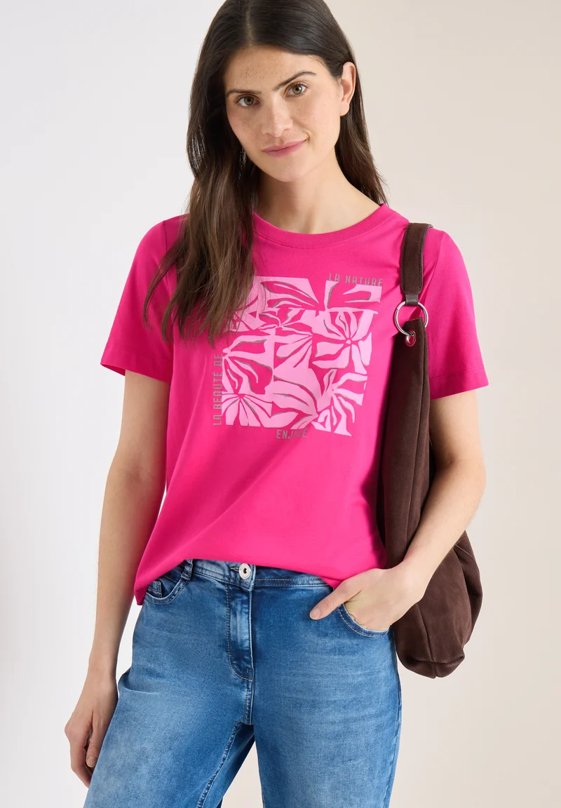 T-Shirt mit Frontprint