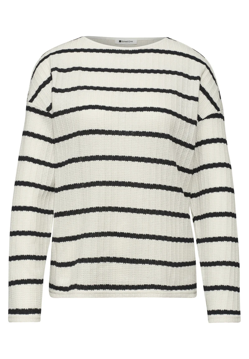Langarm Shirt im Strick-Look