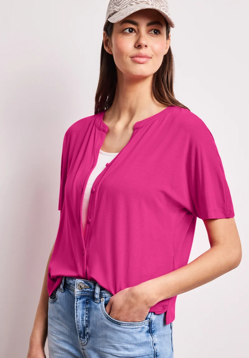 Dropped Shoulder Shirt im Tunika-Look