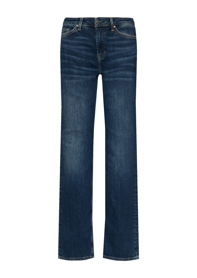 Jeans Karolin in Regular Fit, Mid Rise & Straight Leg