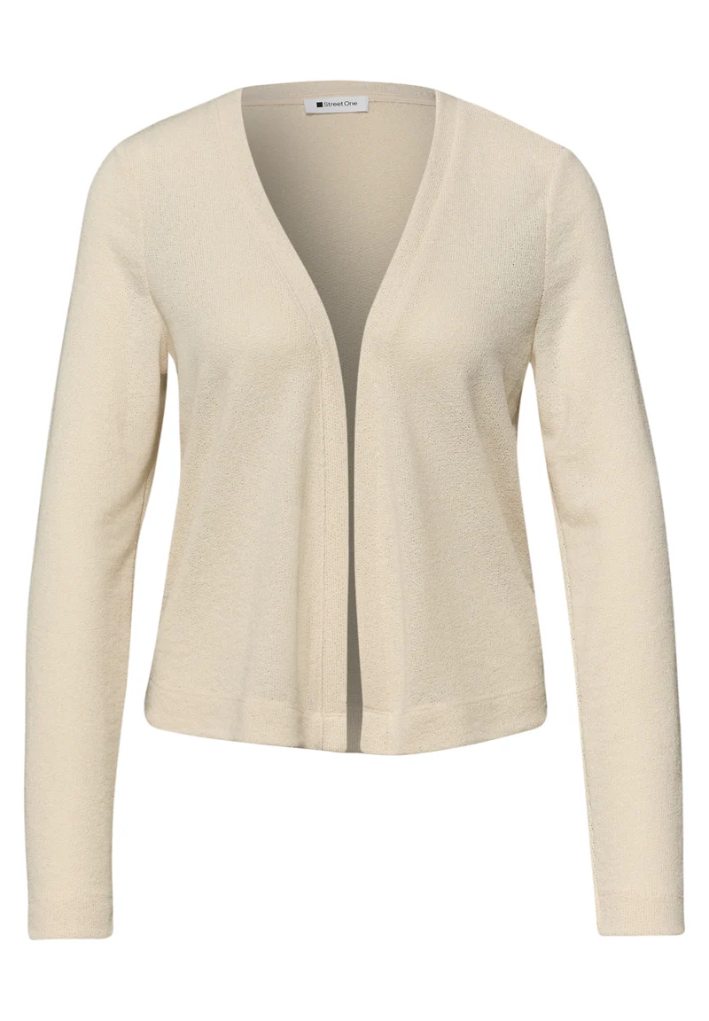 Langarm Jacke in offener Passform