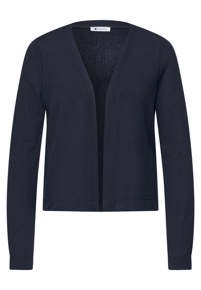 Langarm Jacke in offener Passform