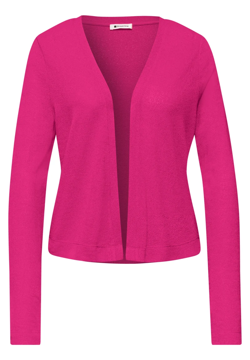 Langarm Jacke in offener Passform