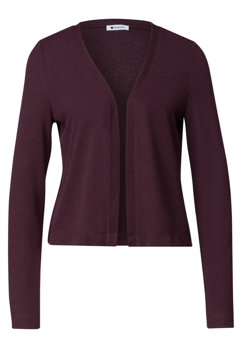 Langarm Jacke in offener Passform