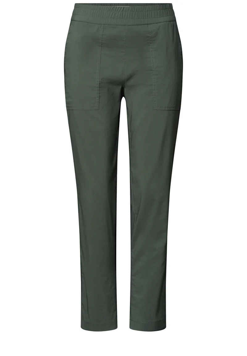 Slim Leg Chino mit Elastikbund
