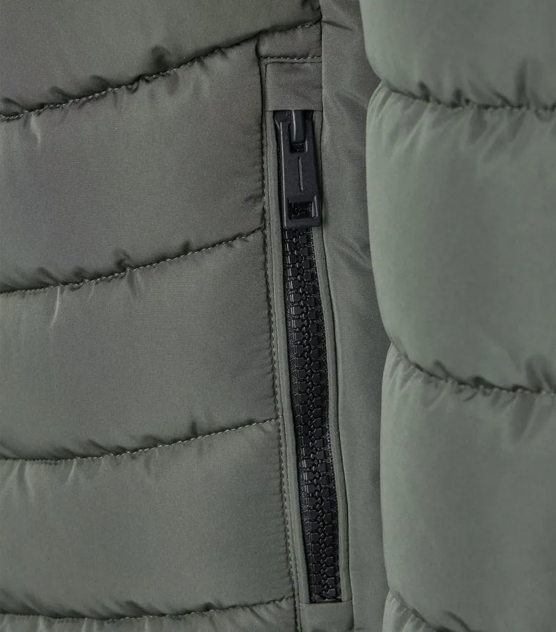 Steppjacke mit Kapuze