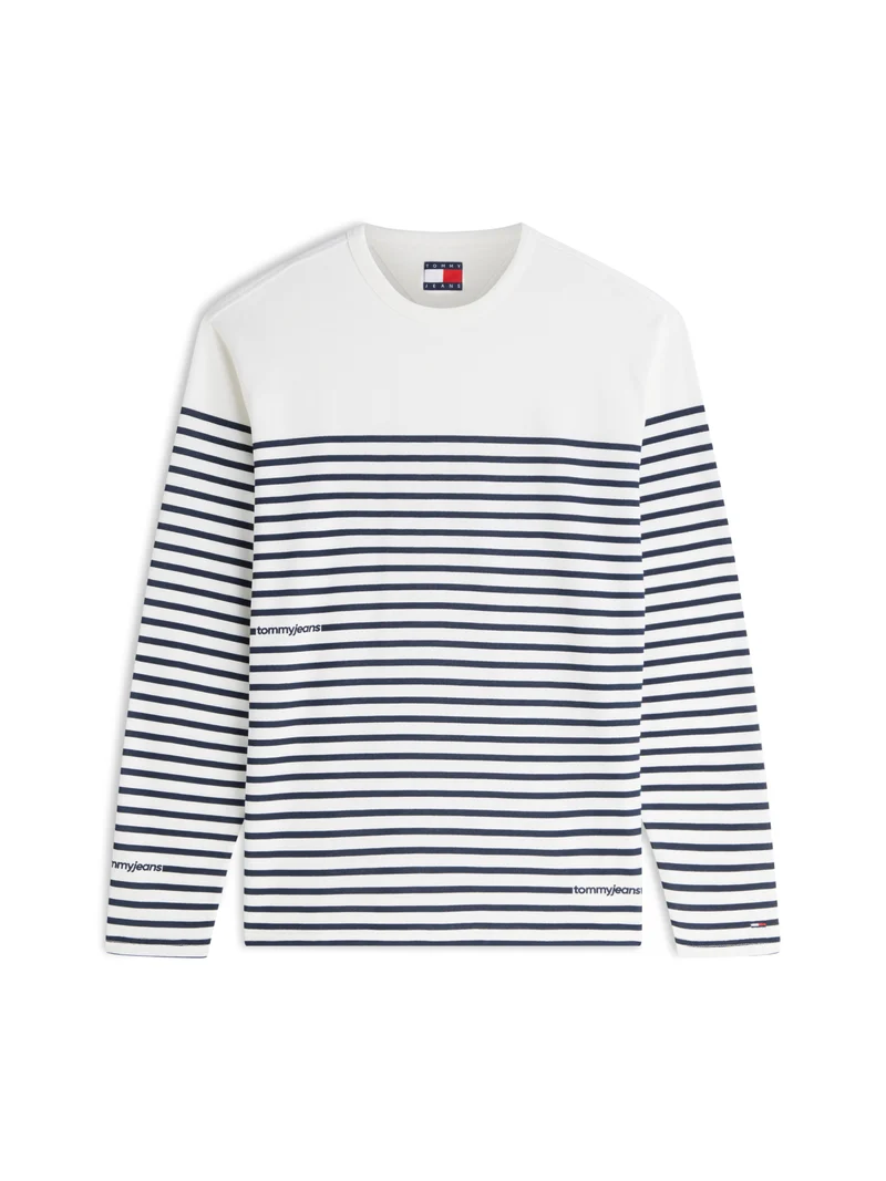 Sweatshirt gestreift