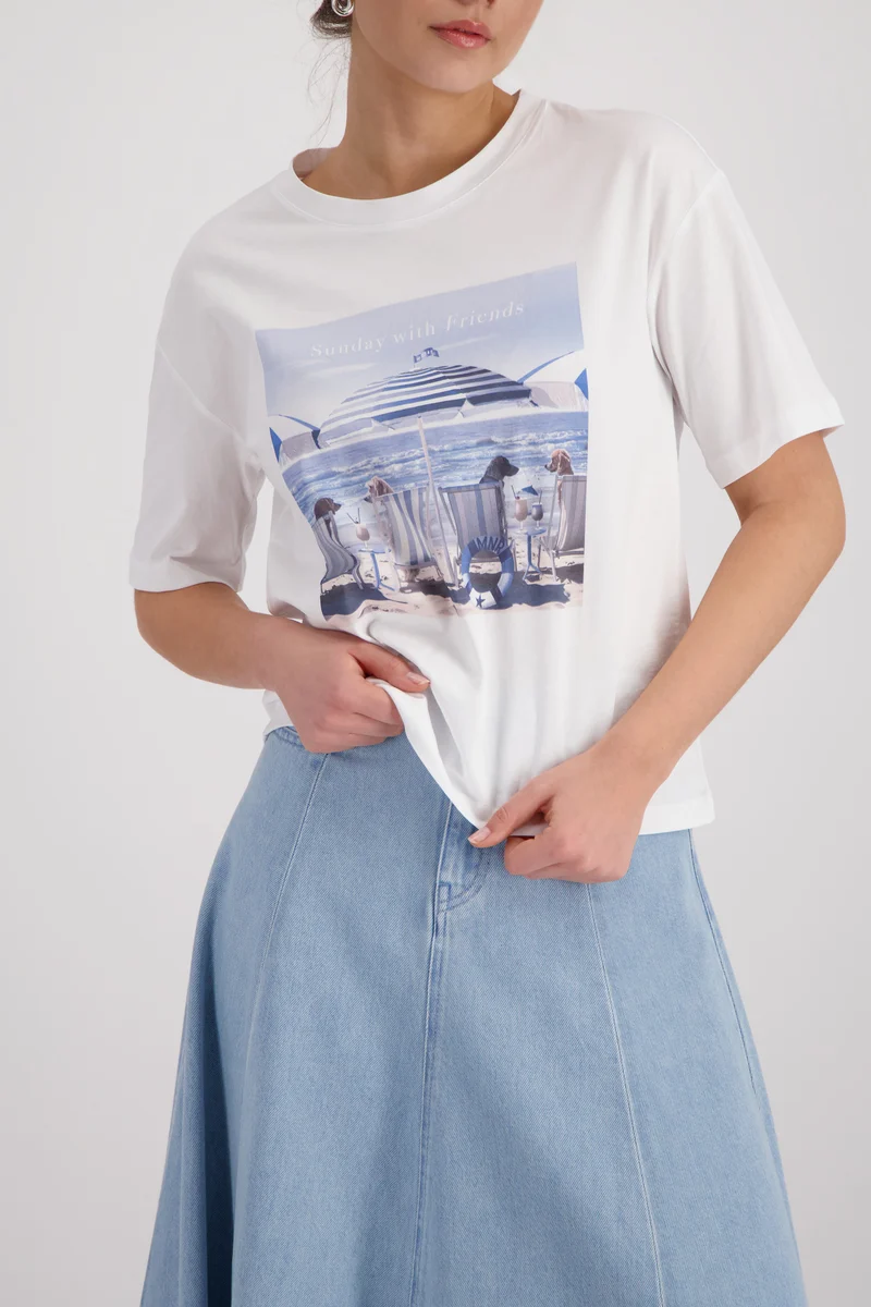 T-Shirt mit Print