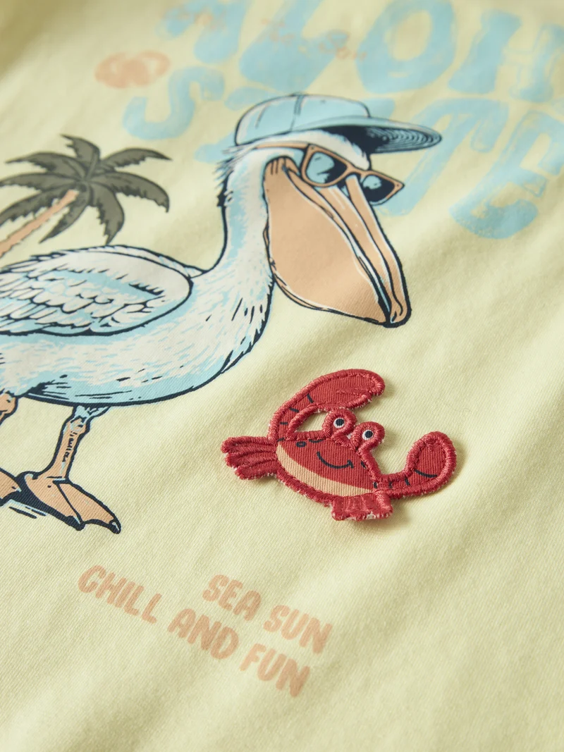 T-Shirt mit Frontprint