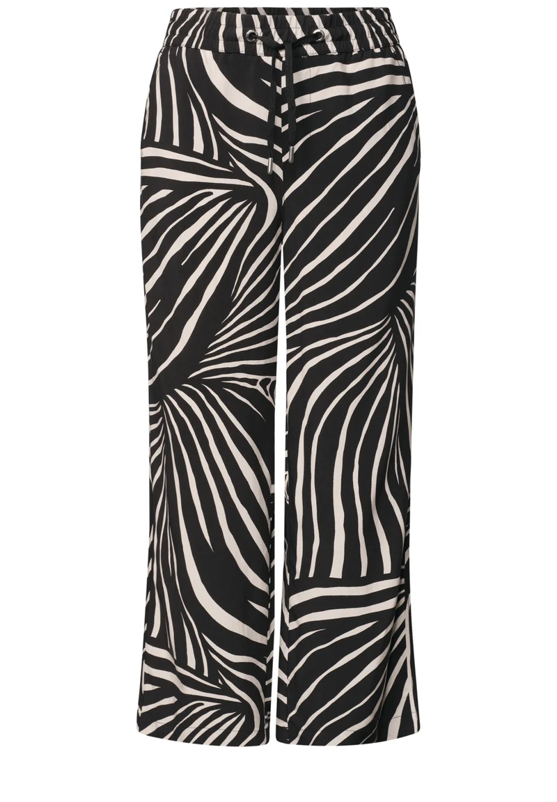 7/8 Wide Leg Hose im Loose Fit