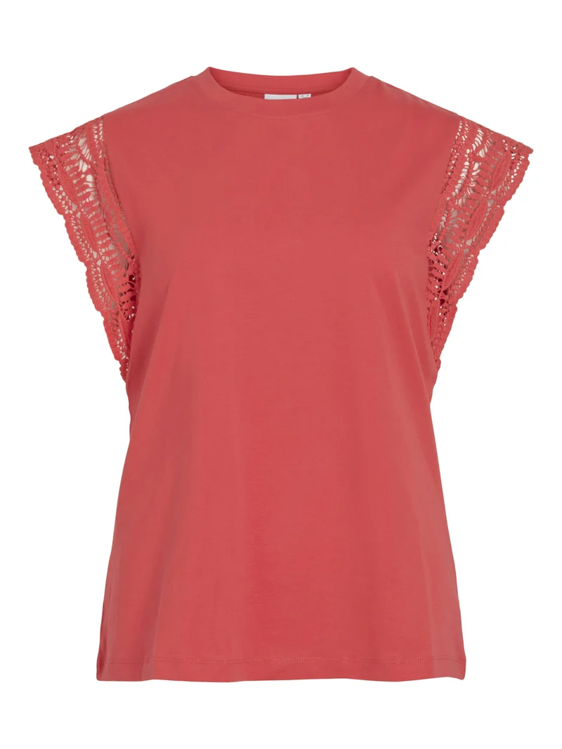Shirt mit Spitze
