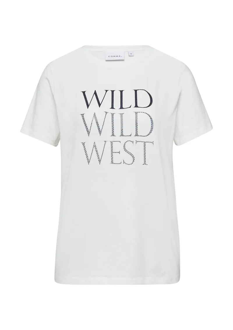 T-Shirt mit Frontprint