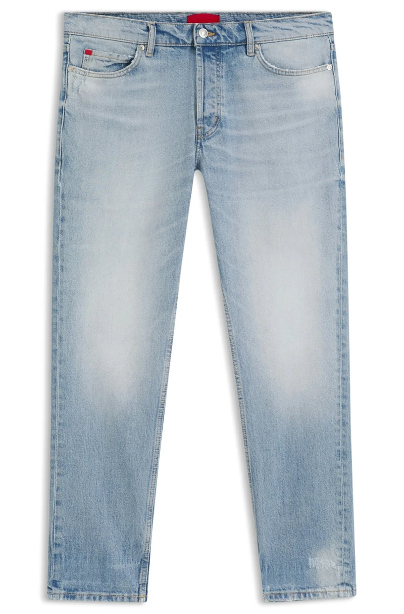 Tapered-Fit Jeans