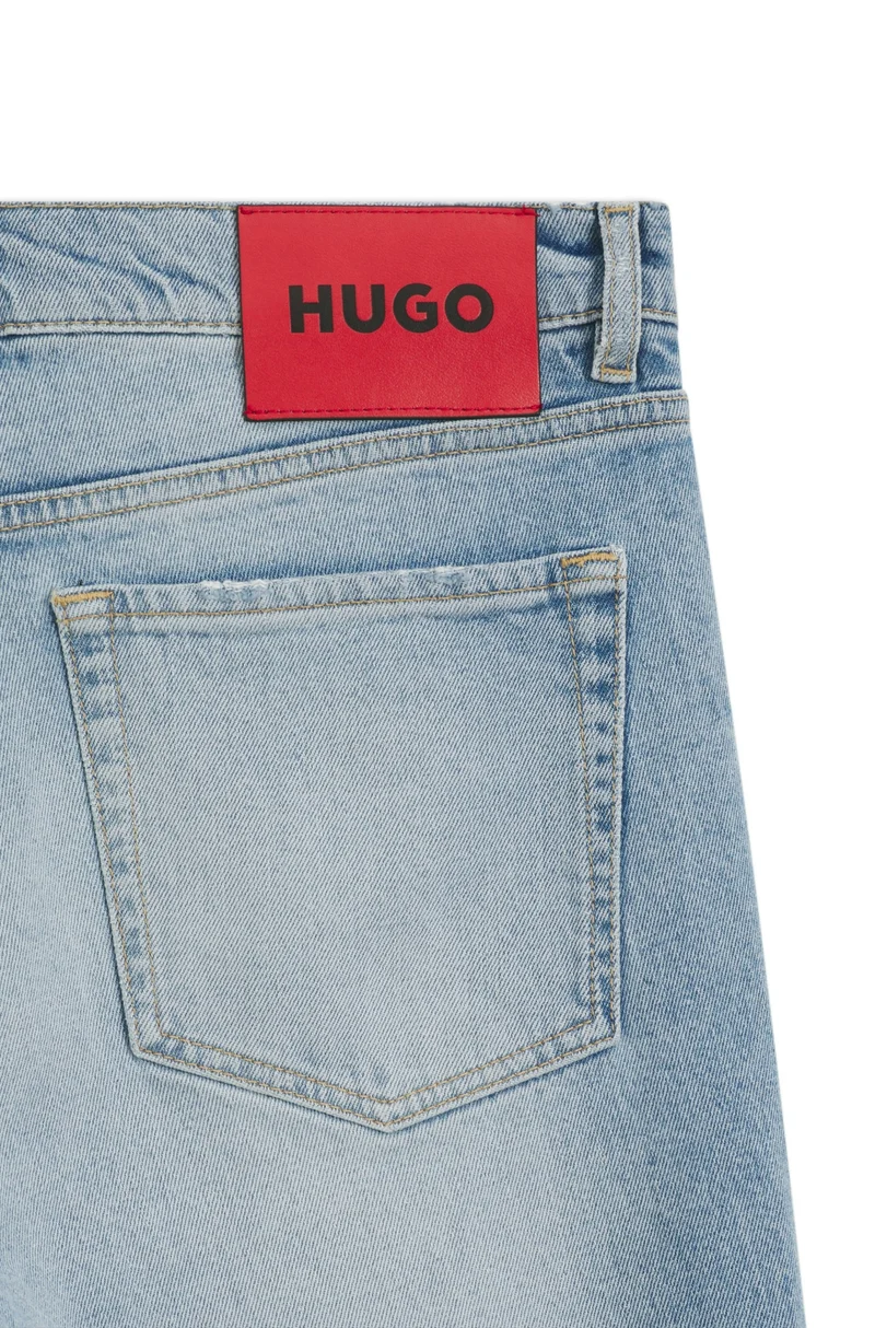 Tapered-Fit Jeans