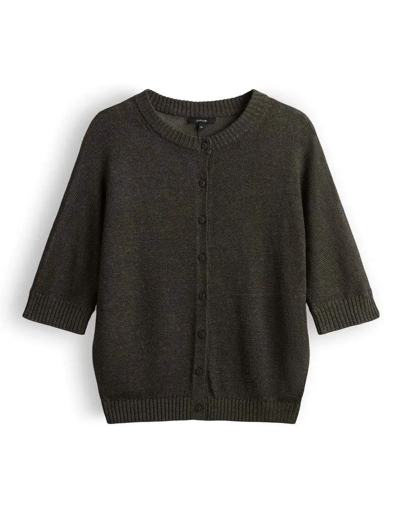 DATINA Cardigan aus Feinstrick