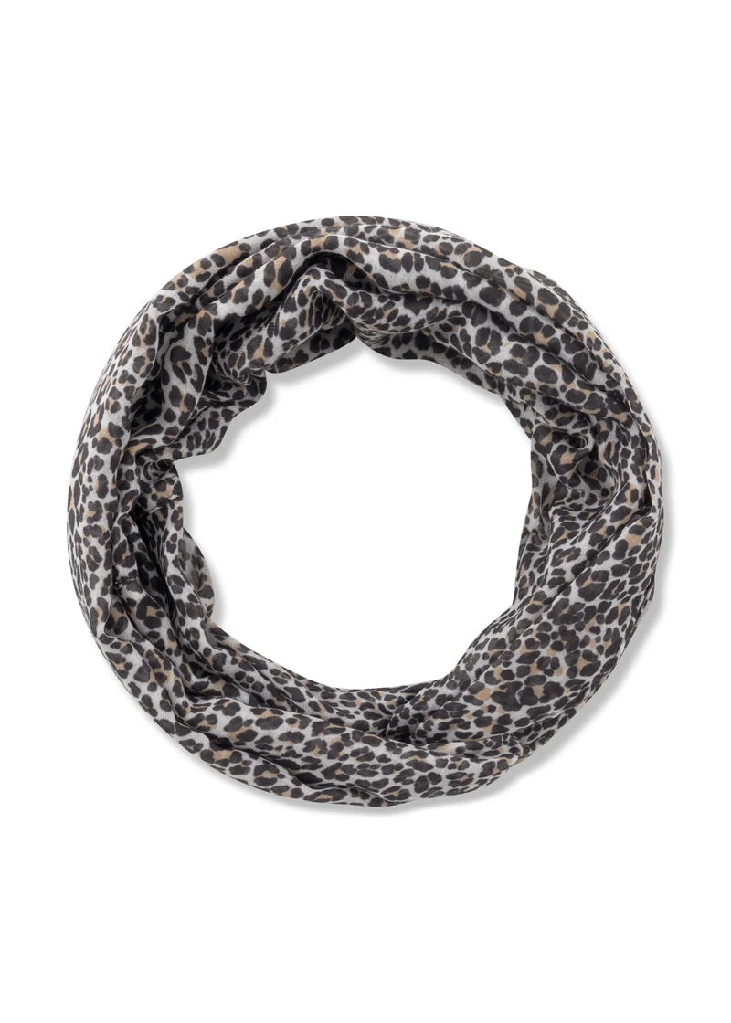 Loop-Schal "Leo-Print"