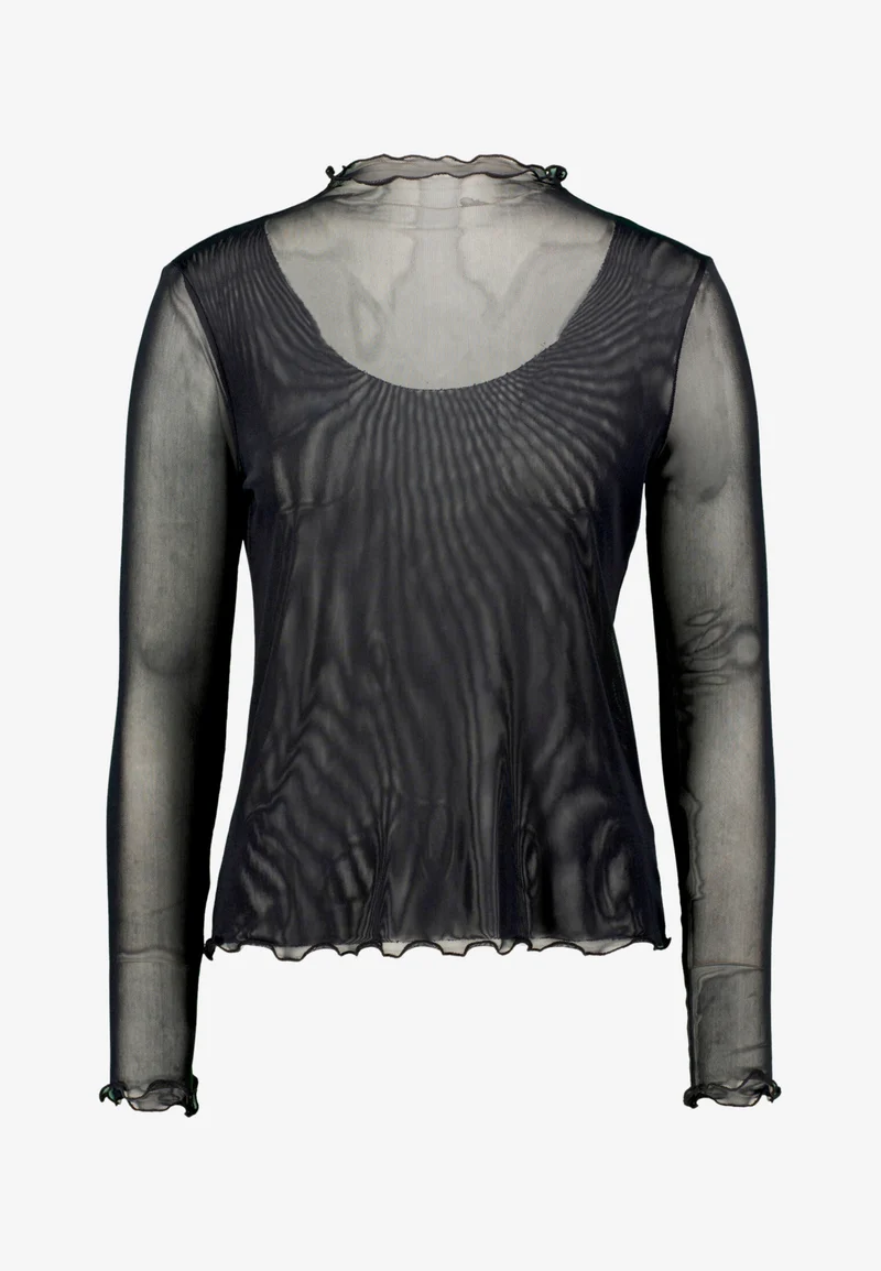 Langarmshirt transparent