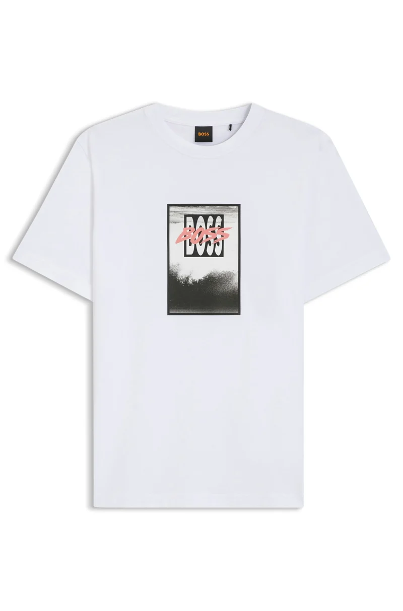T-Shirt mit Artwork-Print