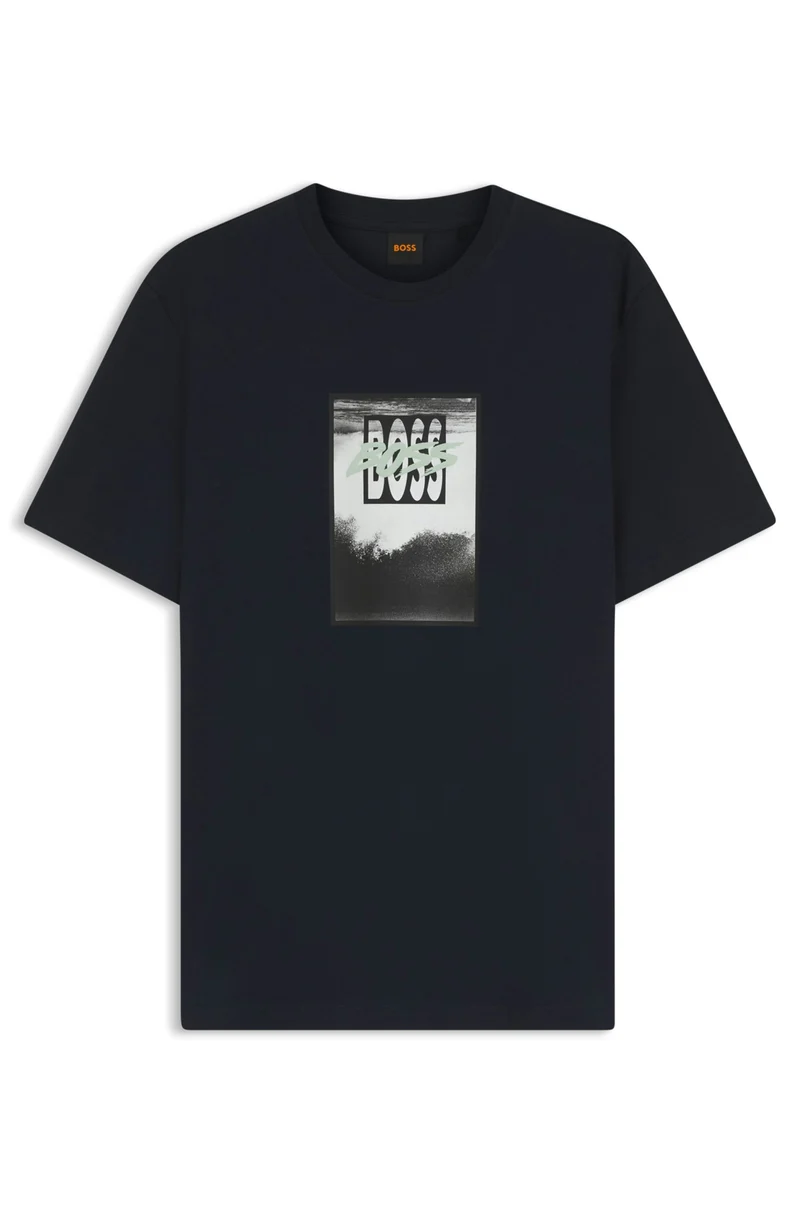 T-Shirt mit Artwork-Print