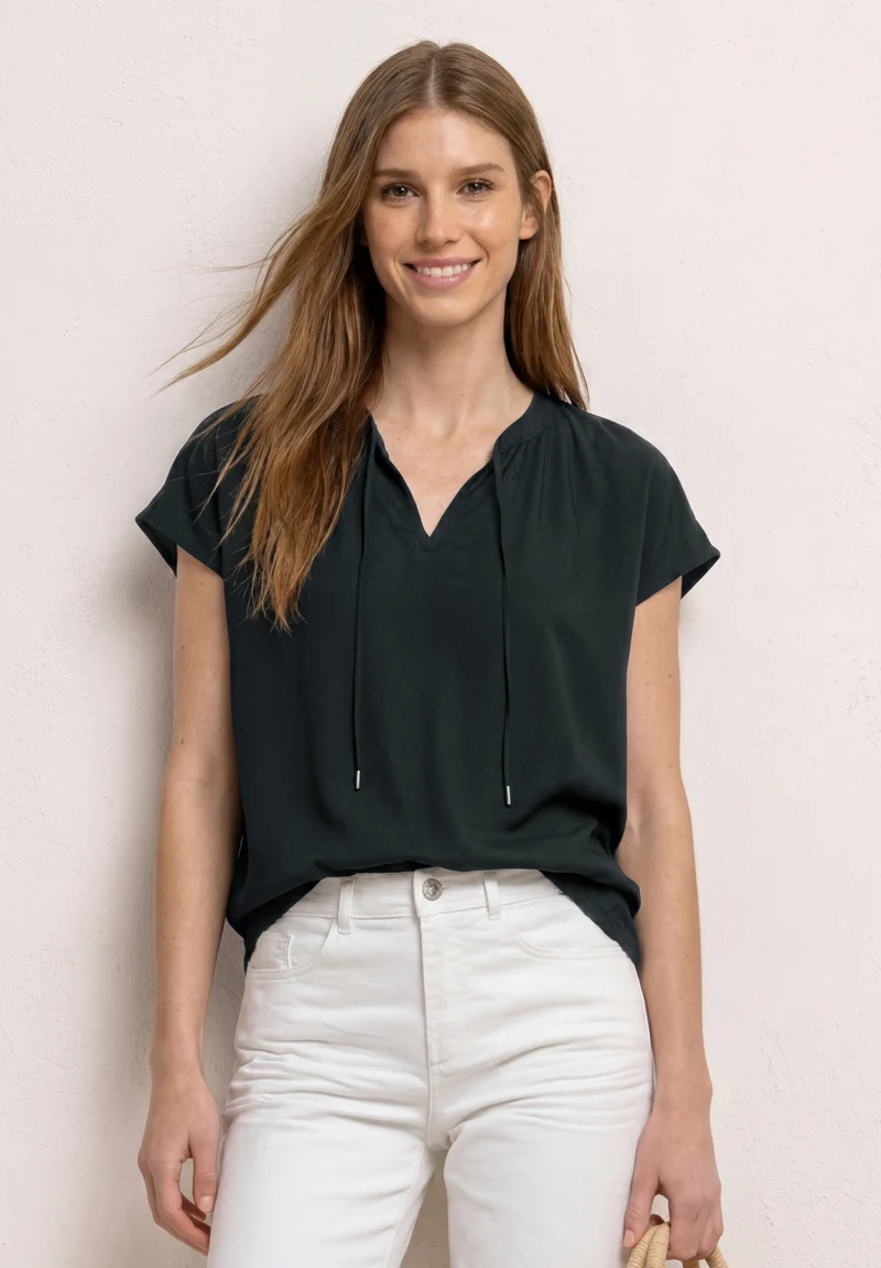 Blusenshirt mit Split