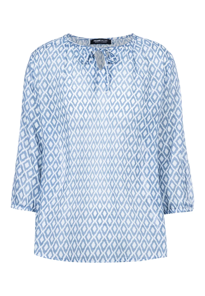 Bluse mit Bindeband