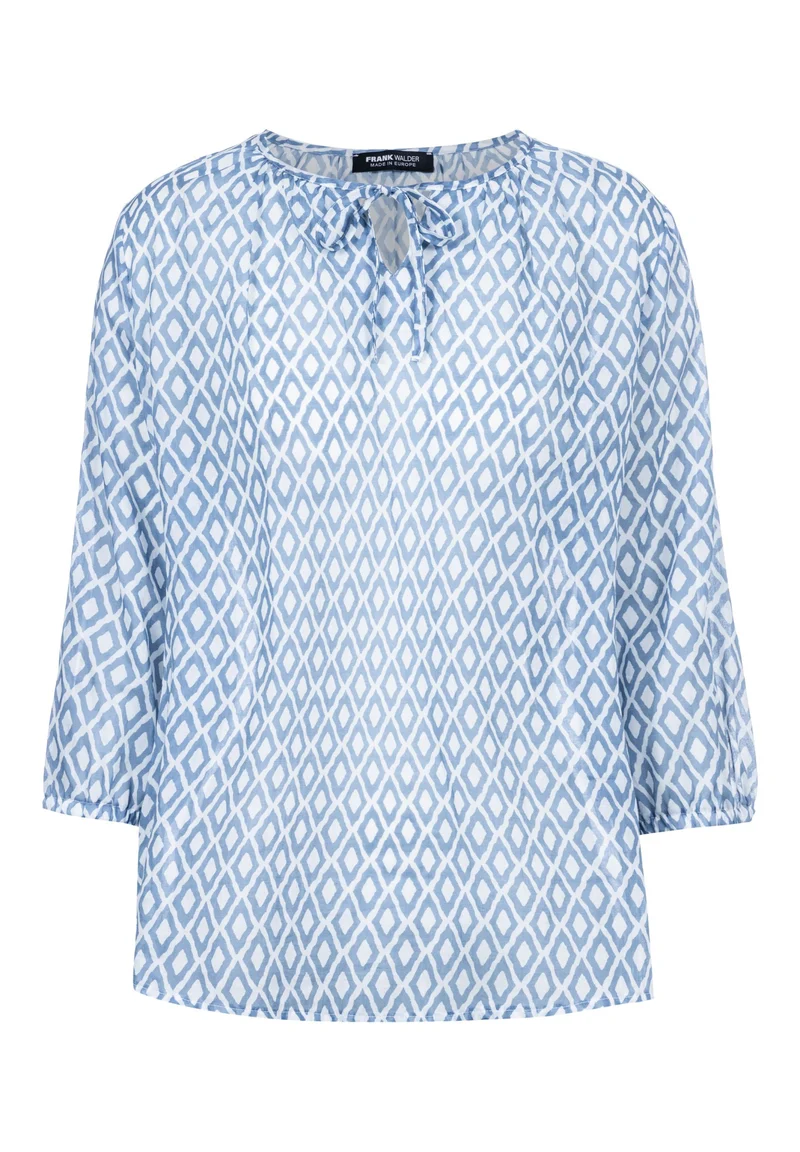 Bluse mit Bindeband